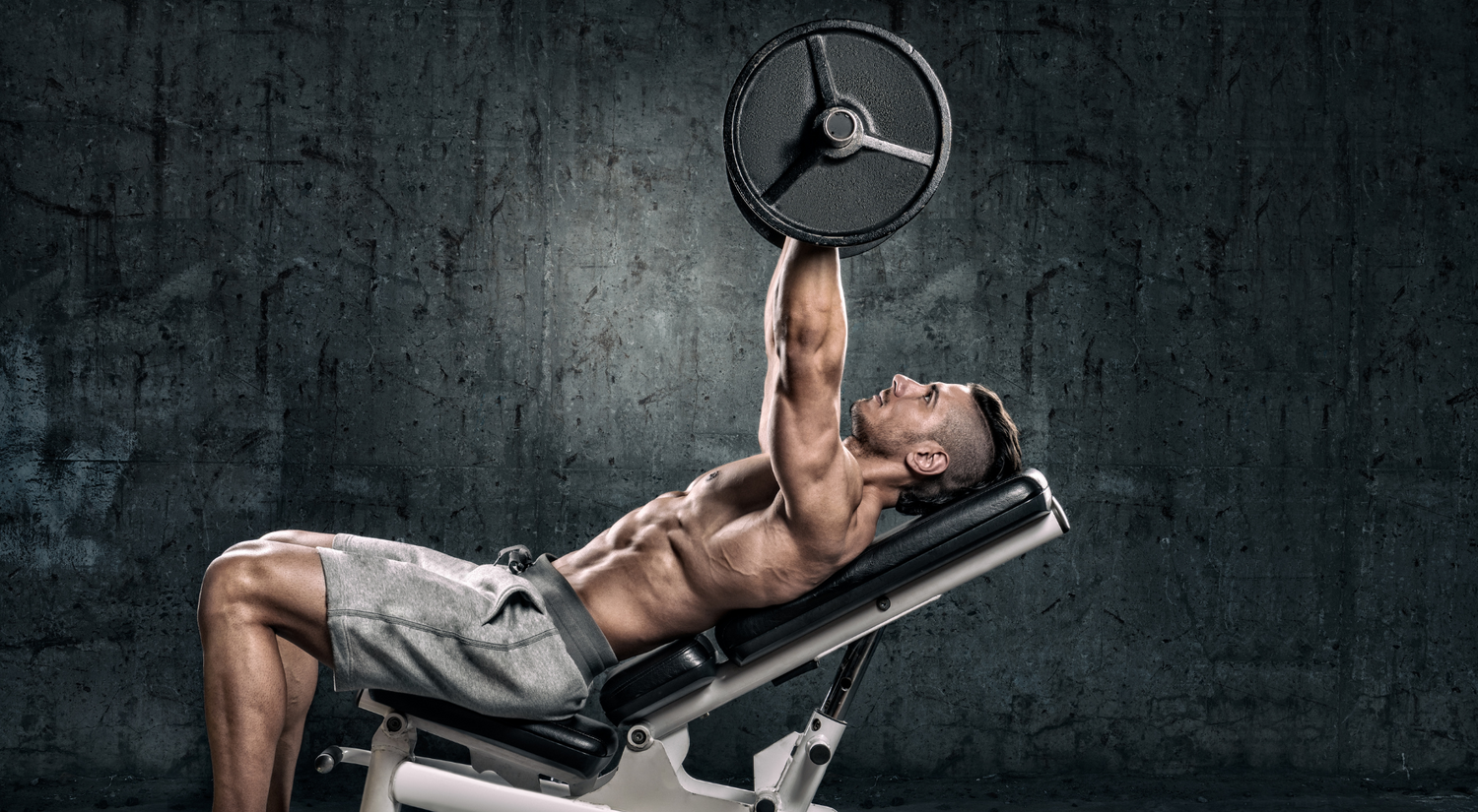 Incline bench workout routine sales